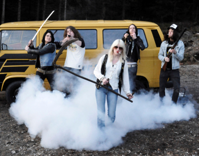 Machen keine Gefangenen: Die Schwedischen Rüpel-Rocker Dying For Some Action.