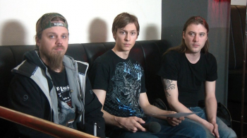 Im Interview mit Henrik Klingenberg (links) und Marko Paasikoski (rechts)