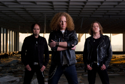 Die münsteraner Hard Rock-Band „Eat The Gun“.