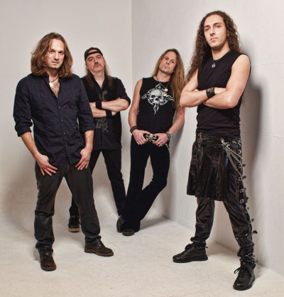 Freedom Call in vollem Line-Up. (2012)