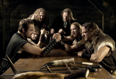 Heidevolk in full line up (2012). Copyright © Bardur and Awik.