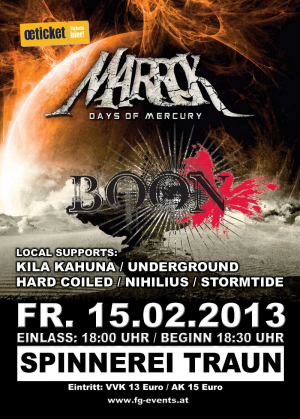 Poster zur aktuellen Tour (2013).