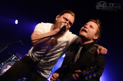 Brent Smith und Zach Myers am 1. Februar in Hamburg.