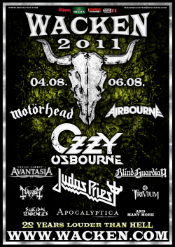 Der Wacken Flyer verspricht Großes!