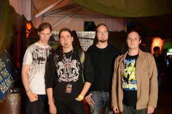 Metal Trails nach dem Interview mit Insomnium auf dem Wacken Open Air 2012.