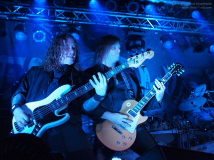Markus Grosskopf (l.) und Michael Weikath beim Auftritt in Hamburg (2011).