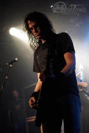 Joe Duplantier live on Stage im Batschkapp in Frankfurt (2013).