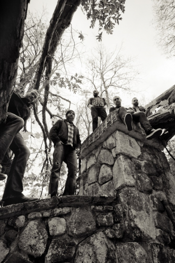 Killswitch Engage mit ihrem neuen alten Frontmann Jesse Leach (2013).