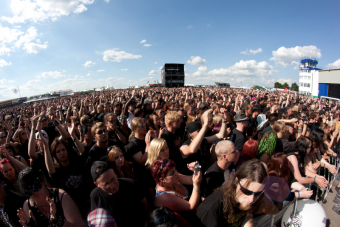 In guter Gesellschaft: Über 20.000 Besucher verzeichnete das Festival bei seiner letzten Ausgabe 2012.
