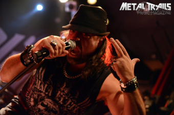 Russell Allen beim Adrenaline Mob-Konzert im Hamburger Knust.