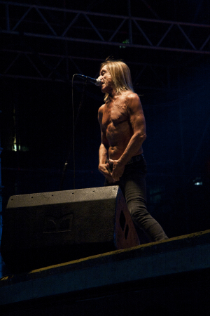 Der Godfather of Punk - Mr. Iggy Pop - definiert sein wichtigstes Organ. Bild: Agnes Dinhobl