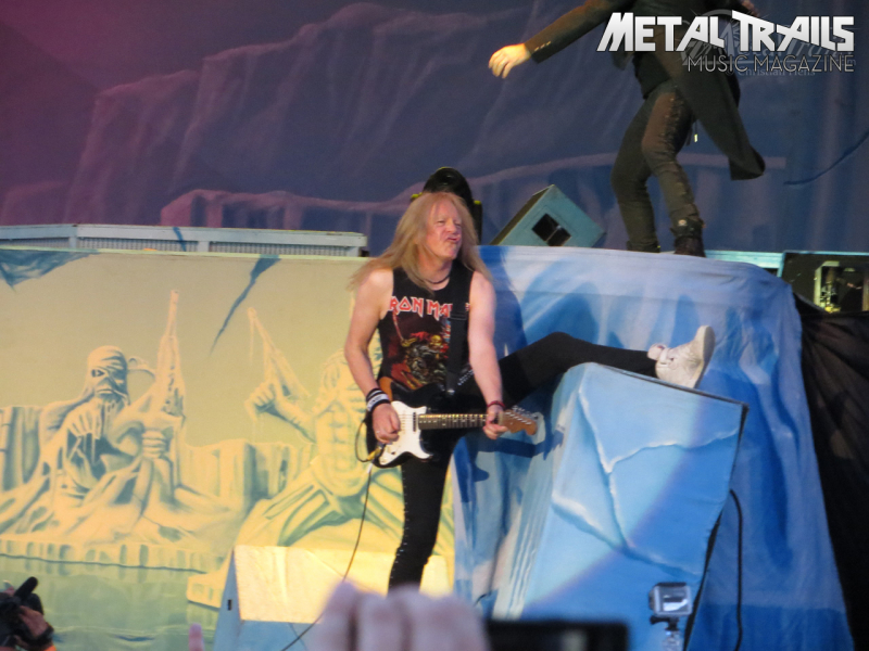 Bild 2 | Iron Maiden am 21. Juni 2013 in Unterpremstädten. Fotografie: Christian Hehs