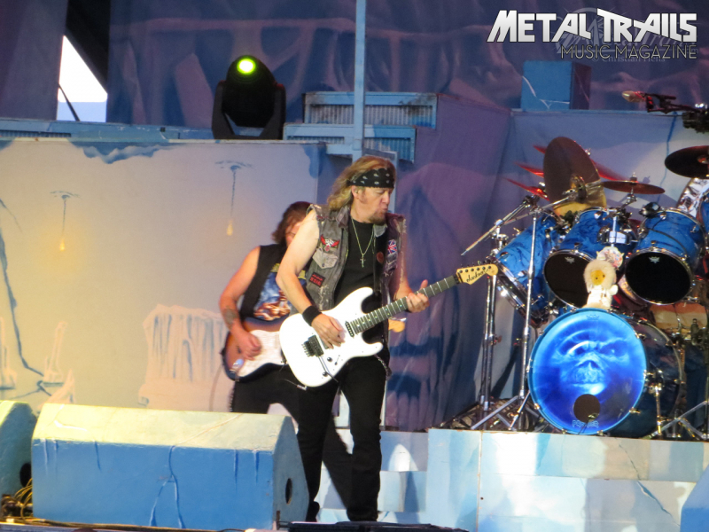 Bild 3 | Iron Maiden am 21. Juni 2013 in Unterpremstädten. Fotografie: Christian Hehs