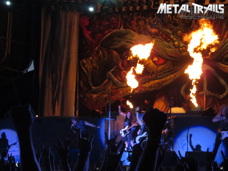 Bild 38 | Iron Maiden am 21. Juni 2013 in Unterpremstädten. Fotografie: Christian Hehs