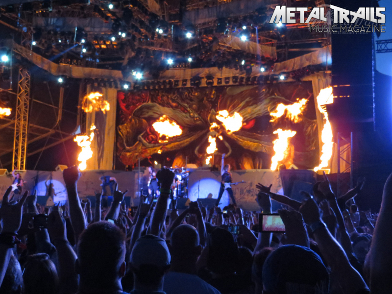 Bild 39 | Iron Maiden am 21. Juni 2013 in Unterpremstädten. Fotografie: Christian Hehs
