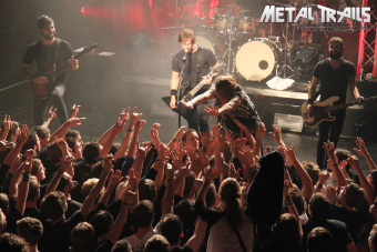 Hatten offensichtlich Spaß beim Gig: The Sorrow.