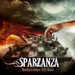 Album-Cover von Sparzanzas „Death is certain, Life is not“ (2012).