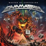 Album-Cover von Gamma Rays „Master of Confusion“ (2013).