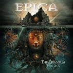 Album-Cover von Epicas „The Quantum Enigma“ (2014).